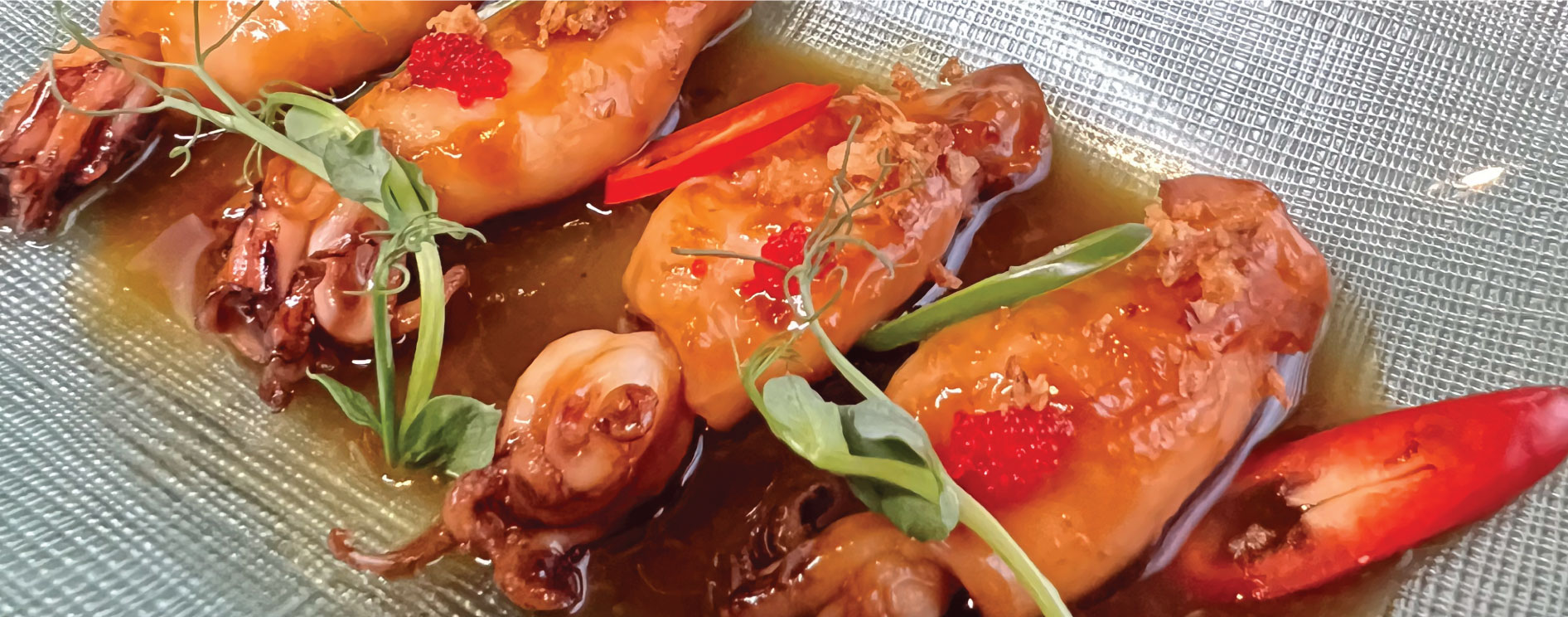Squid in MAREA - even more tender and juicy