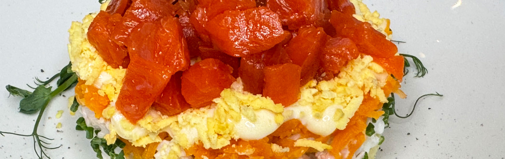 Far Eastern Sockeye Salmon and Crab