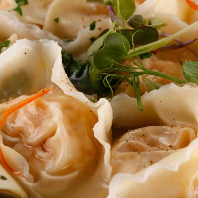 PELMENI WITH KAMCHATKA CRAB